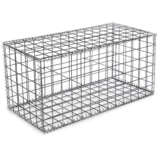 Габион сварной коробчатый болтовой оцинкованный (Ц) 1х1х1х3,8х50х100 мм ГОСТ Р 58120-2018