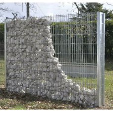 Габион пергон спиральный оцинкованный (Ц) для забора 2х0,2х2х4,8х50х200 мм ТУ 25.93.13-004-52757089-2021