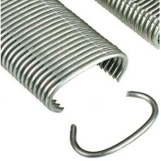 Скоба габионная С-образная оцинкованная (Ц) для монтажа плетеных габионов 45х0,5х29х0,5х3 мм