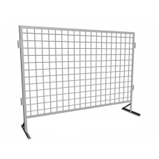 Защитное ограждение мобильное оцинкованное (Ц) 2050х400х1500х3,8х100х100 мм